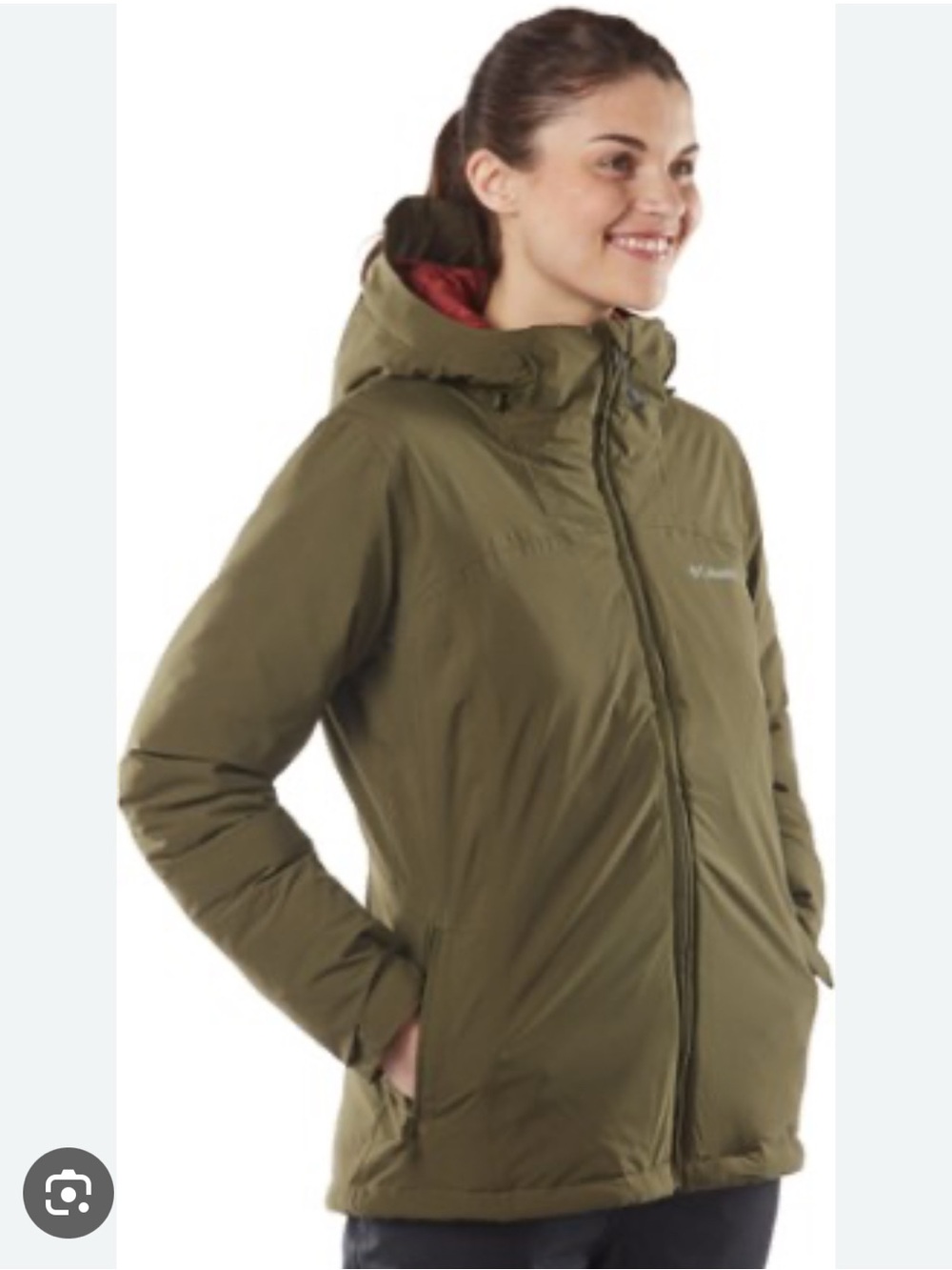 Columbia Hollins Heights Insulated Jacket - Women’s Burgundy